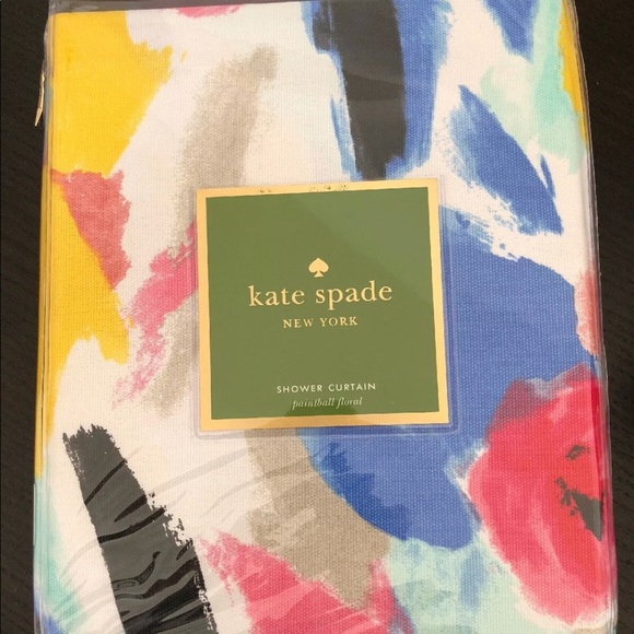 kate spade Bath Kate Spade Paintball Floral 72x72 Shower Curtain